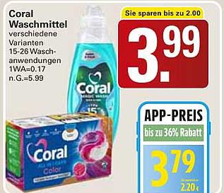 Coral Waschmittel