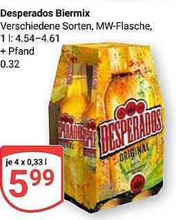 Desperados Biermix