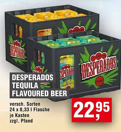 DESPERADOS TEQUILA FLAVOURED BEER