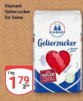 Diamant Gelierzucker für Gelee