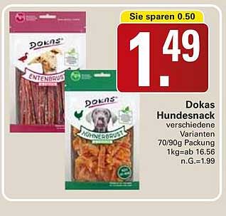 Dokas Hundesnack verschiedene Varianten