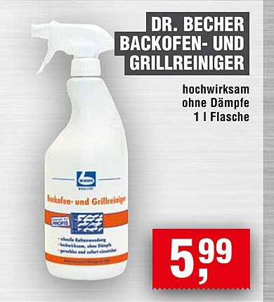DR. BECHER BACKOFEN- UND GRILLREINIGER