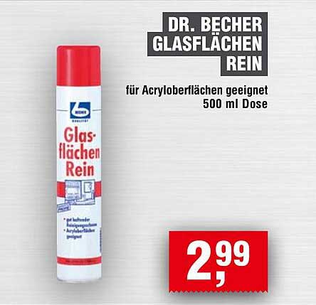 DR. BECHER GLASFLÄCHEN REIN