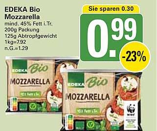 EDEKA Bio Mozzarella