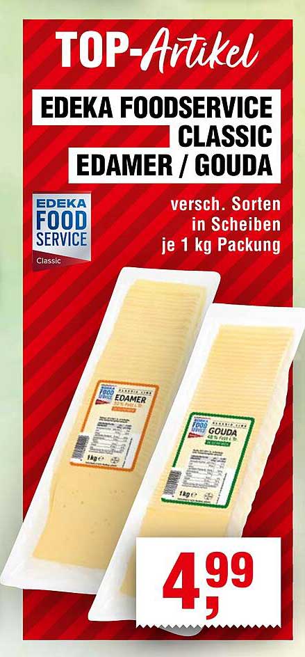 EDEKA FOODSERVICE CLASSIC EDAMER / GOUDA