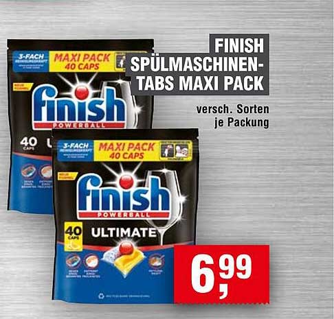 FINISH SPÜLMASCHINEN-TABS MAXI PACK