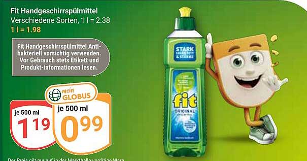 Fit Handgeschirrspülmittel
