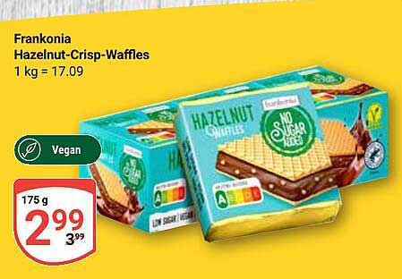 Frankonia Hazelnut-Crisp-Waffles