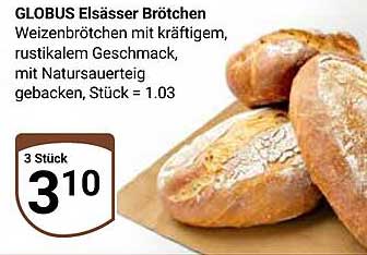 GLOBUS Elsässer Brötchen