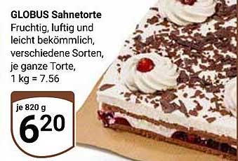 GLOBUS Sahnetorte