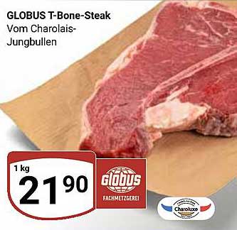 GLOBUS T-Bone-Steak Vom Charolais-Jungbullen