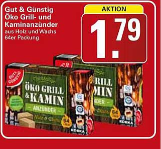Gut & Günstig Öko Grill- und Kaminanzünder