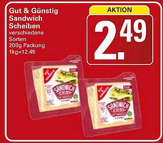 Gut & Günstig Sandwich Scheiben