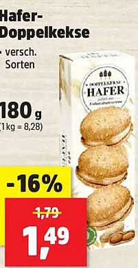 Hafer-Doppelkekse