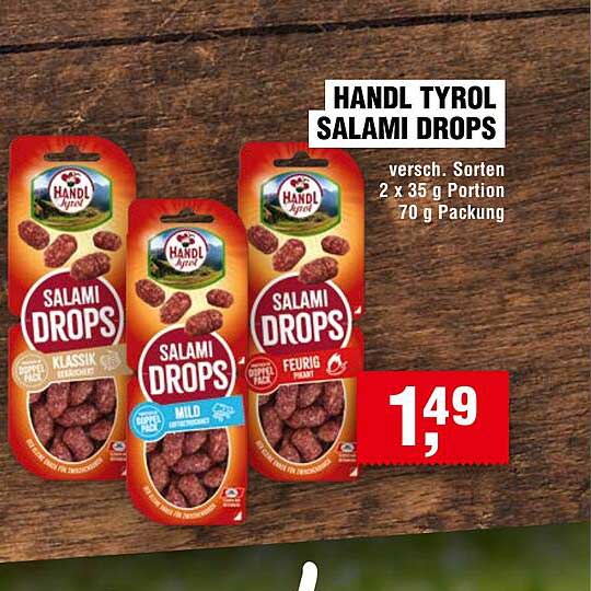 HANDL TYROL SALAMI DROPS