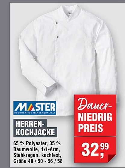 HERREN-KOCHJACKE
