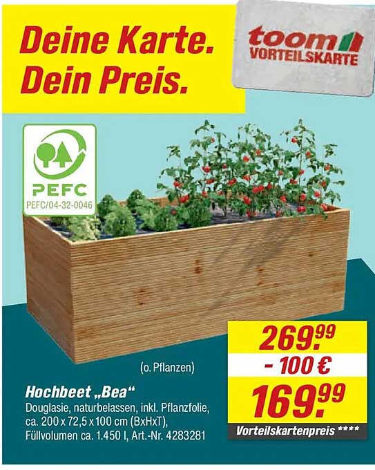 Hochbeet „Bea“