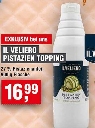IL VELIERO PISTAZIEN TOPPING
