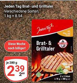 Jeden Tag Brat- und Grilltaler