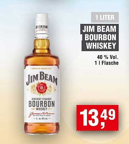 JIM BEAM BOURBON WHISKEY