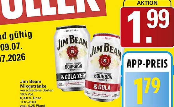 Jim Beam Mixgetränke