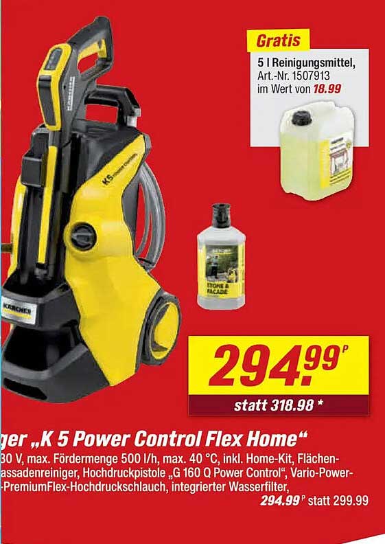 Kärcher „K 5 Power Control Flex Home“