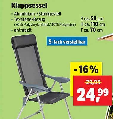 Klappsessel