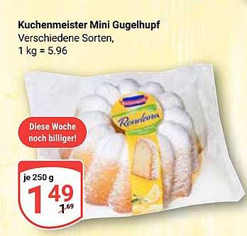 Kuchenmeister Mini Gugelhupf