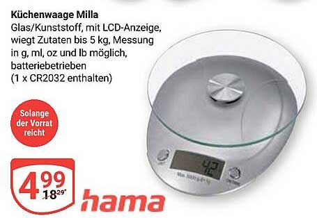 Küchenwaage Milla
