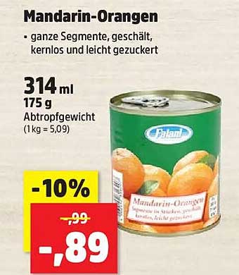 Mandarin-Orangen