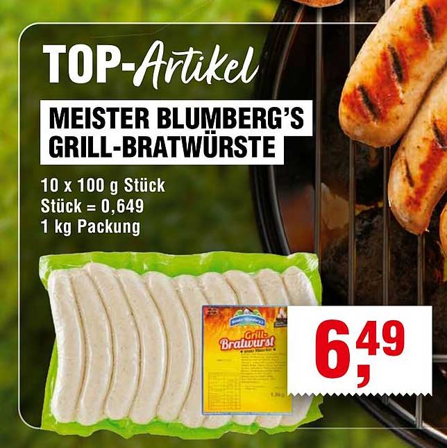 MEISTER BLUMBERG'S GRILL-BRATWÜRSTE