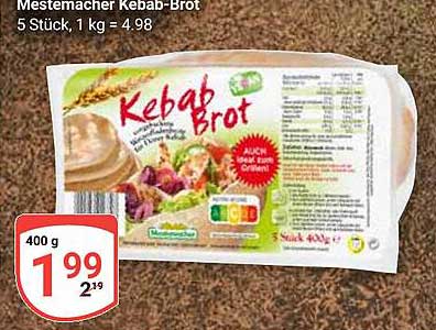 Mestemacher Kebab-Brot
