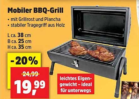 Mobiler BBQ-Grill