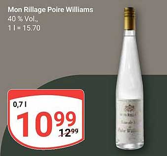 Mon Rillage Poire Williams