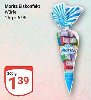 Moritz Eiskonfekt Würfel, 1 kg = 6,95