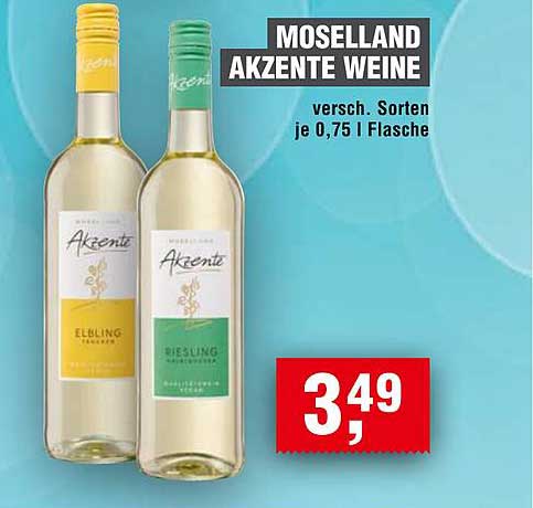 MOSELLAND AKZENTE WEINE