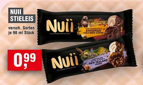 NUII STIELEIS versch. Sorten je 90 ml Stück