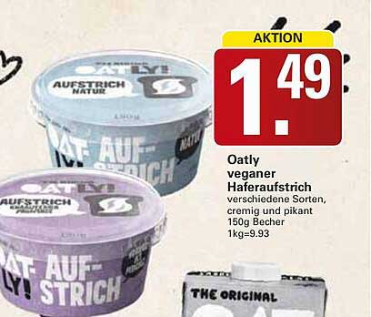 Oatly veganer Haferaufstrich