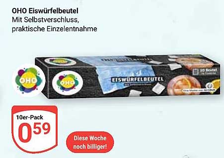 OHO Eiswürfelbeutel