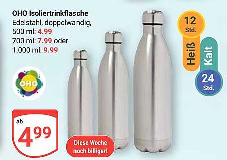 OHO Isoliertrinkflasche