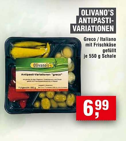OLIVANO'S ANTIPASTI-VARIATIONEN