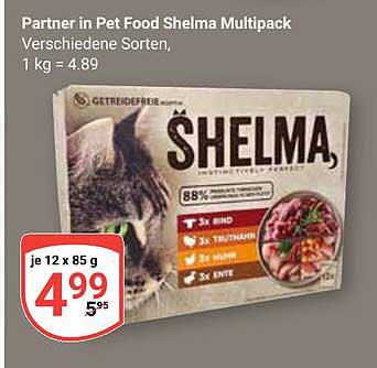Partner in Pet Food Shelma Multipack