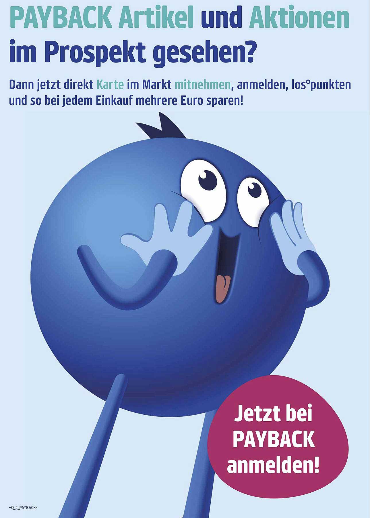 PAYBACK Artikel und Aktionen im Prospekt gesehen?