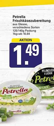 Petrella Frischkäsezubereitung