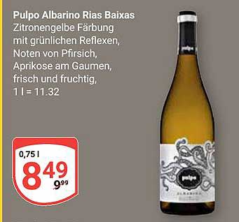 Pulpo Albariño Rias Baixas