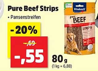 Pure Beef Strips