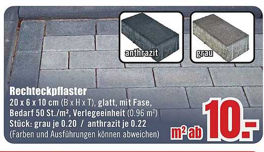 Rechteckpflaster