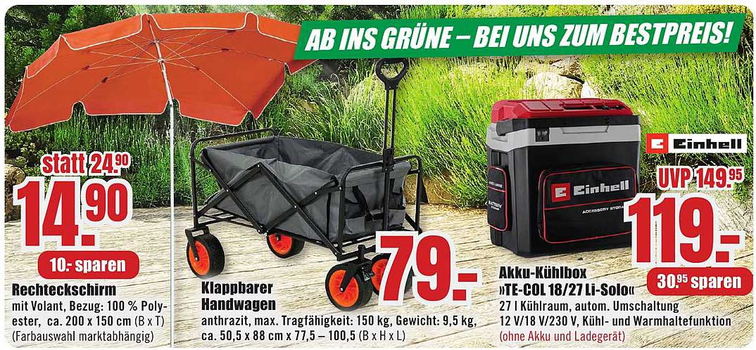 Rechteckschirm
