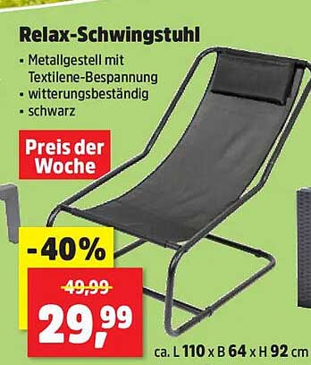 Relax-Schwingstuhl