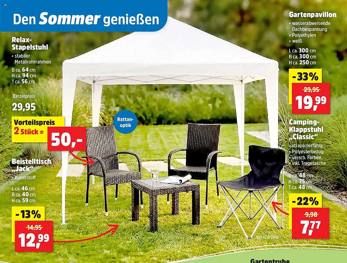 Relax-Stapelstuhl